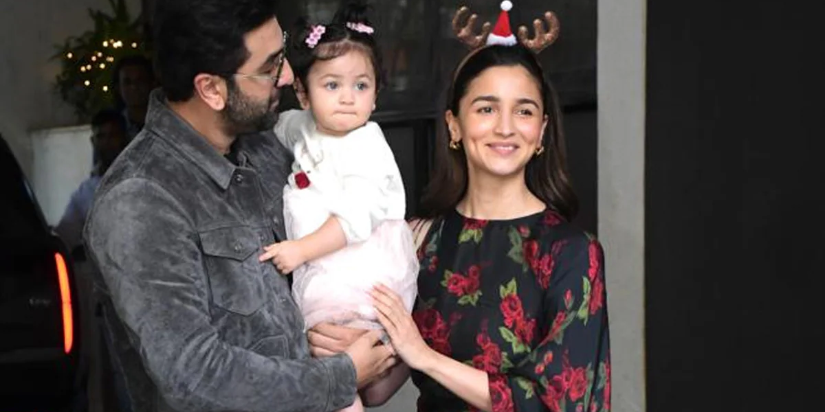 Watch: On Christmas, Alia Bhatt and Ranbir Kapoor Show Off Their Daughter Raha's Face to the World