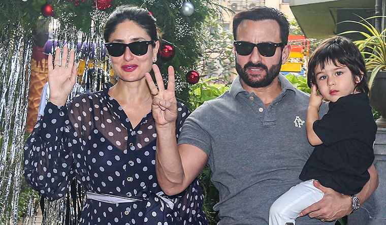 Kareena Kapoor, Saif Ali Khan celebrate new year in Switzerland with Jeh and Taimur.