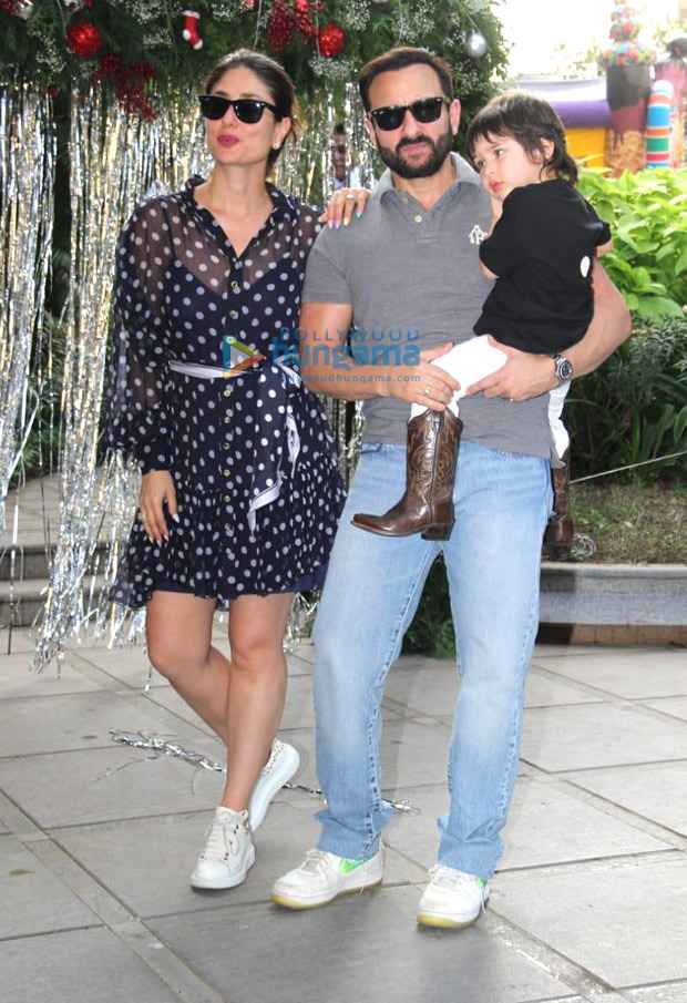 Kareena Kapoor, Saif Ali Khan celebrate new year in Switzerland with Jeh and Taimur.