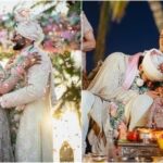 Rakul Preet Singh looks stunning in a pink choora and romper after her wedding. See picture.