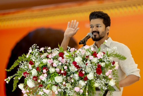 Tamil celebrity Vijay to stop filmmaking and devote his entire time to politics.