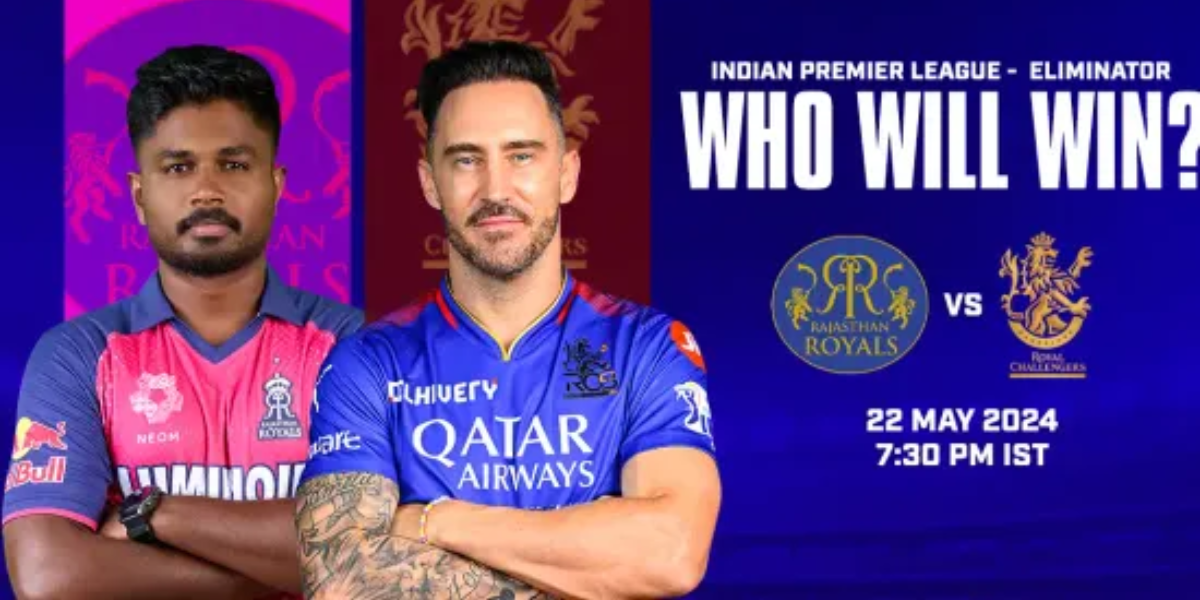 Today's IPL Eliminator: RR vs RCB Preview, Prediction, Head-to-Head, Ahmedabad Pitch Report, and Winner?