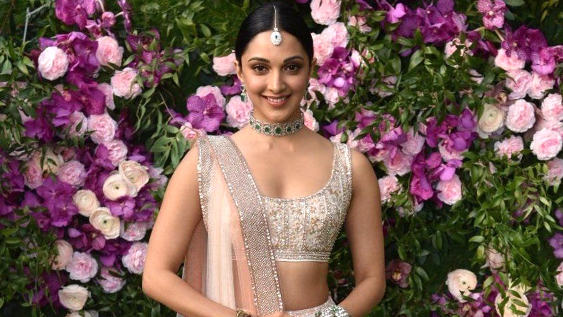 Kiara Advani's Swarovski-embellished lehenga from Isha Ambani's wedding may be ideal for a cocktail party.