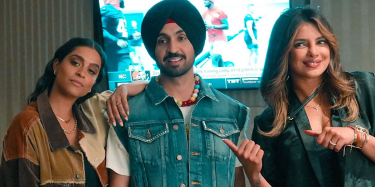 Priyanka Chopra reacts to Diljit Dosanjh teaching Jimmy Fallon ‘Sat Sri Akal’ before show debut.