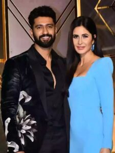 Vicky Kaushal and Katrina Kaif can't stop smiling as they attend the Bad News screening. Watch