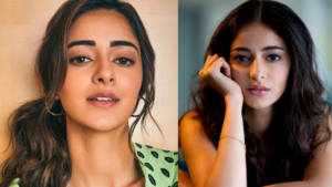 Ananya Panday drops bombshell appearance even in plain gray slip dress, and fans can't bear the heat.