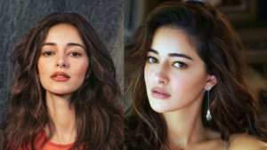 Ananya Panday drops bombshell appearance even in plain gray slip dress, and fans can't bear the heat.