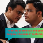 The terms of Jay Shah and Sourav Ganguly will expire in September.