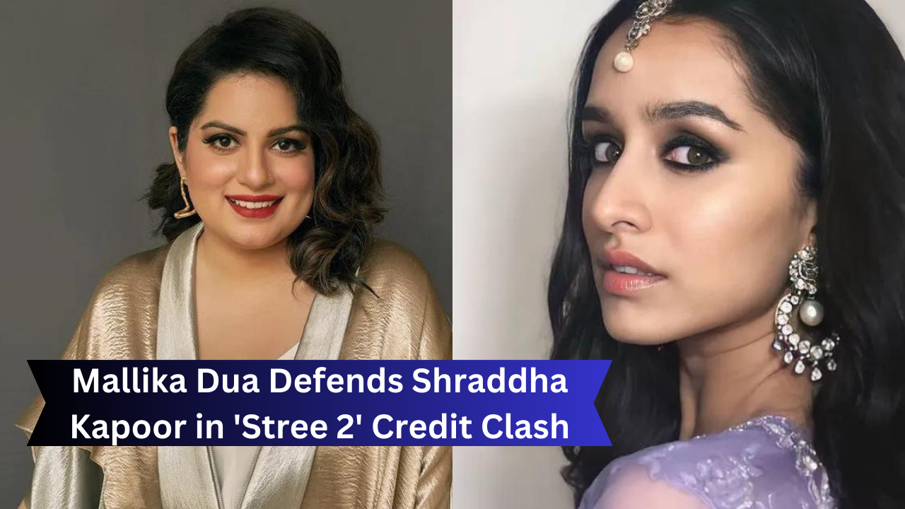 Mallika Dua Defends Shraddha Kapoor in 'Stree 2' Credit Clash