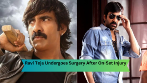 Ravi Teja is hurt while filming and has surgery for a muscle tear.