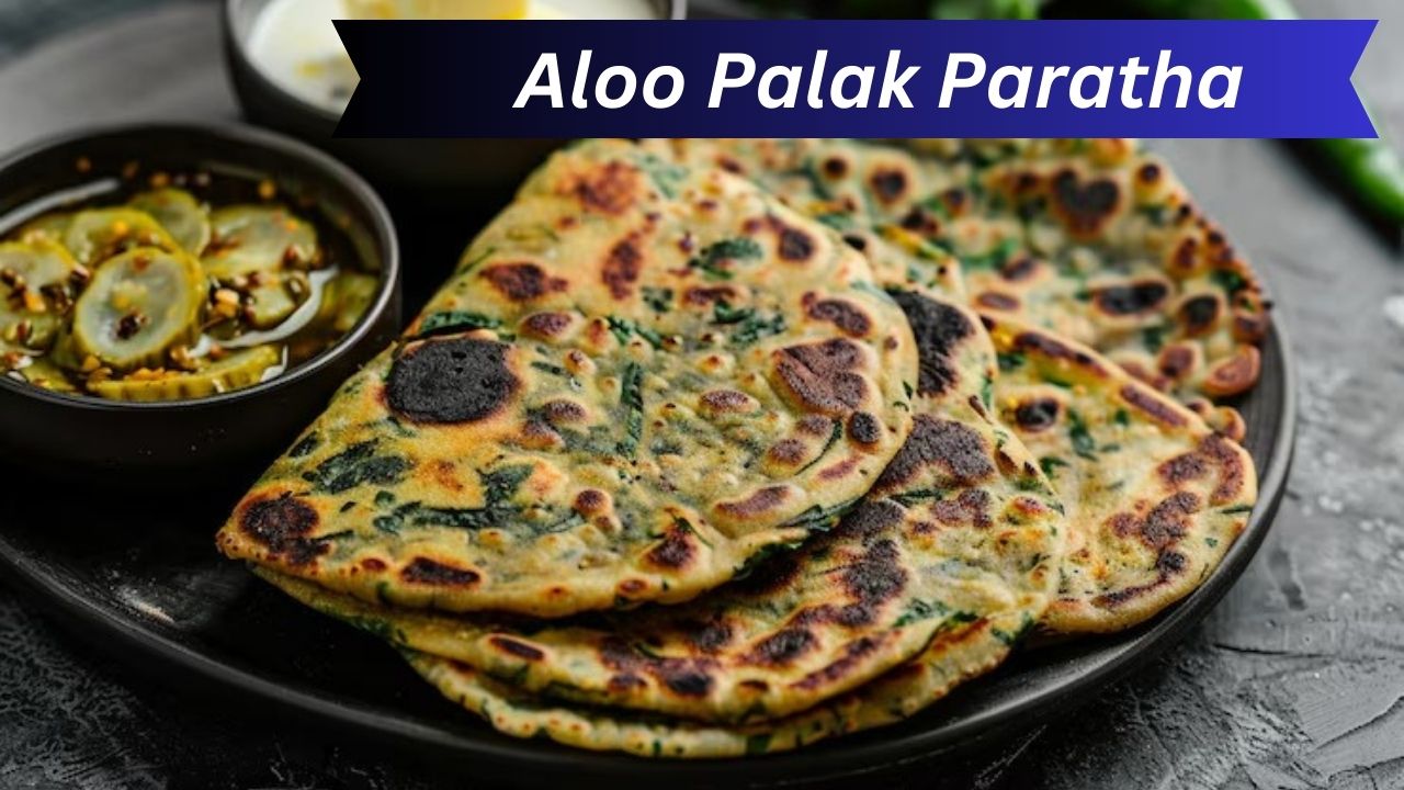 Aloo Palak Paratha