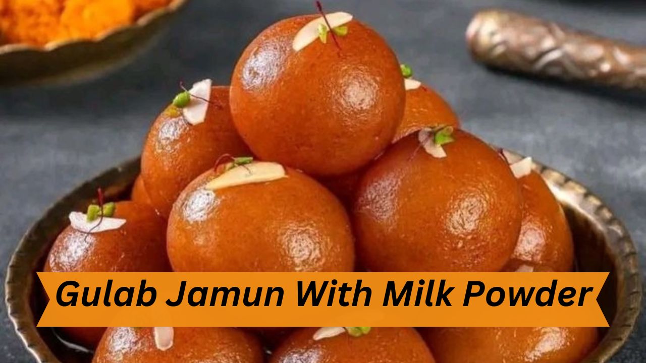 Gulab Jamun With Milk Powder